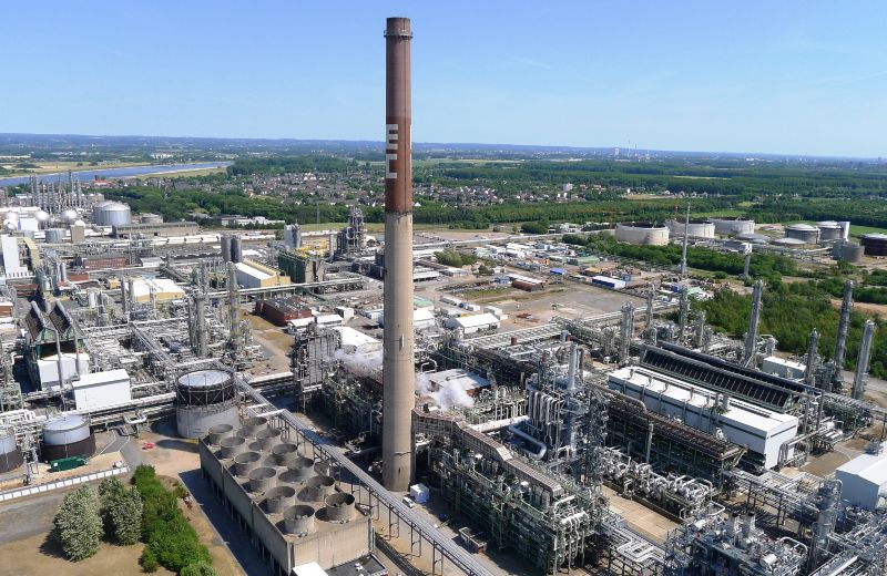 Steamcracker der INEOS in Köln