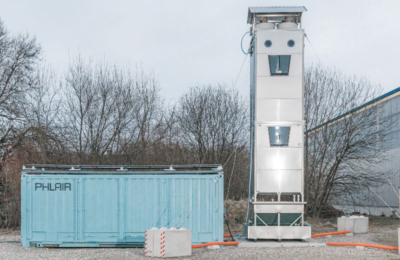 Pilotanlage von Phlair in Ismaning