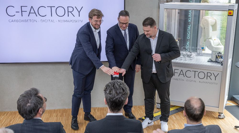 Offizieller Startschuss für das Forschungsprojekt C-Factory im Rahmen der Pressekonferenz